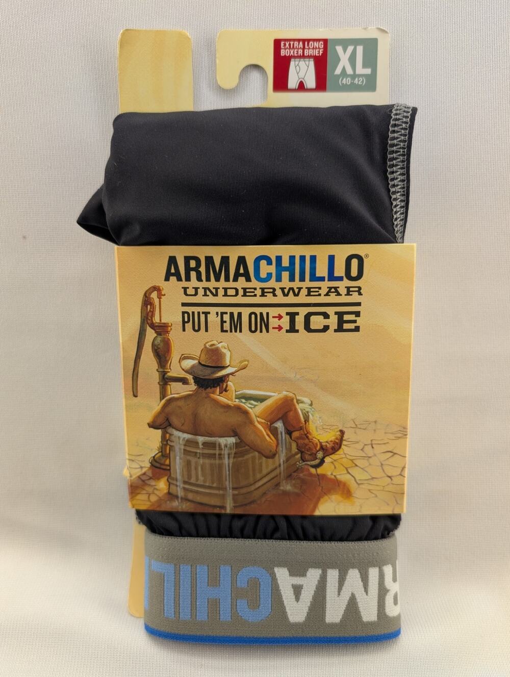 NWT Duluth Trading Co Men's Armachillo Cooling Extra Long Boxer Briefs size XL